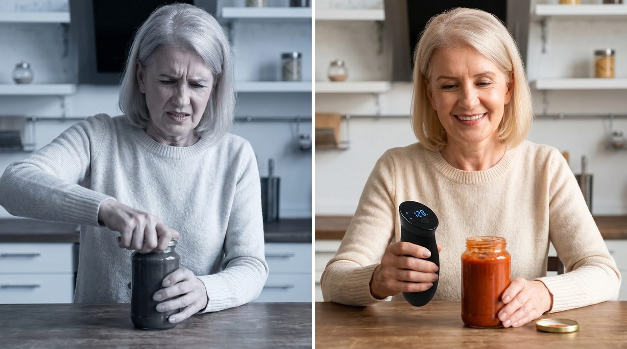 Comparison of elderly with and without VitalGrip